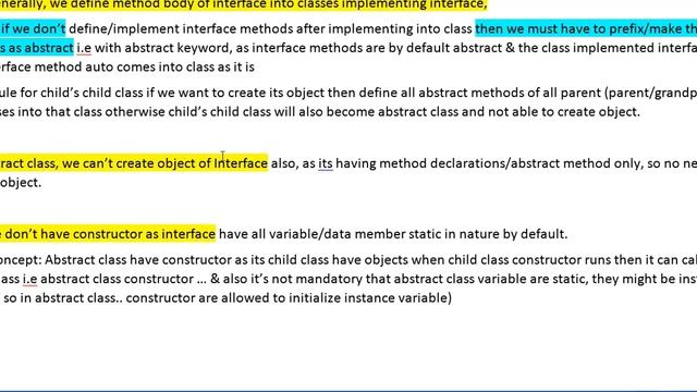 Interface || Java Tutorial for Automation Testing | Selenium | Appium: 12 || Infovirus