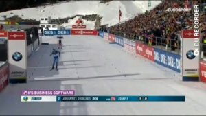 Золотая победа АЛЕКСАНДРА ЛОГИНОВА в спринте на ЧЕМПИОНАТЕ МИРА