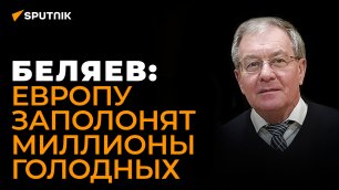 Экономист Беляев: Европа не сможет отстояться в стороне, когда придет голод