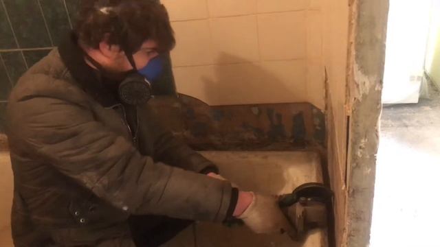 Демонтаж и вывоз ванной смотреть онлайн