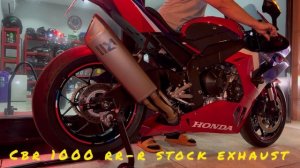 HONDA 2021 CBR 1000 RR-R STOCK EXHAUST