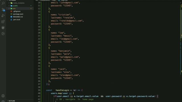 How to handle login form in react Js application смотреть онлайн