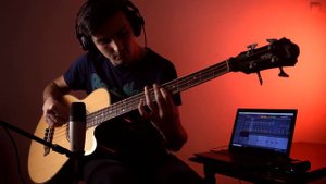 Gorillaz - Clint Eastwood - Acoustic Bass Live Looping