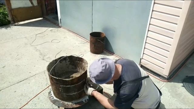 Вы не поверите, что можно сделать из двух ржавых вёдер из-под краски смотреть онлайн