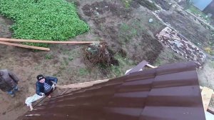 Монтаж металлочерепицы