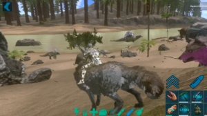 арк мобайл,как приручить лютоволка