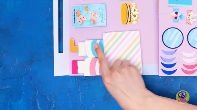 Макияж и прическа для бумажной куклы | Потрясающее преображение смотреть онлайн