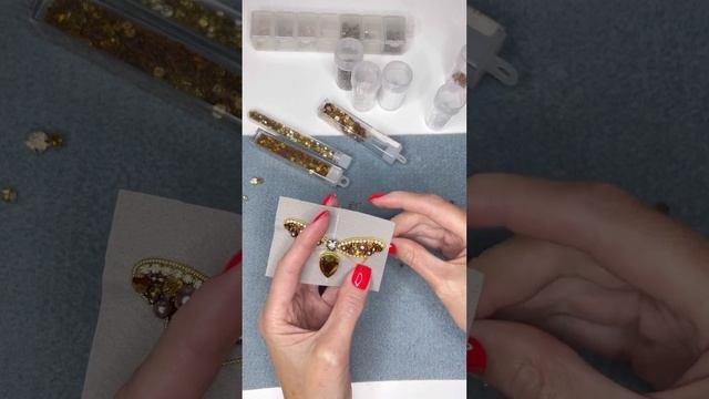 Мастер-класс брошь жук.