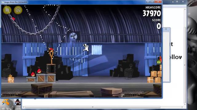 AngryBirds Rio Hack Vid, Tutorial смотреть онлайн