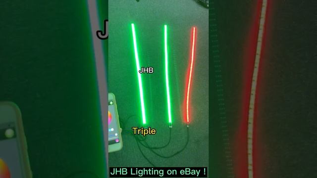 JHB Lighting on eBay !Triple Row LED Strips Lights Brightness compare with Double row Single row LE смотреть онлайн