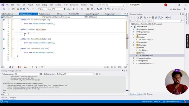 .Net 7 CRUD Web API using EF Core 7 and SQL Server #webapi #dotnet #dotnetprogramming #techyatra