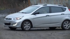 Противотуманки с ДХО для Hyundai Solaris 1 от МирДХО. ПТФ с ходовыми огнями Хендай Солярис