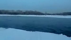 На снегоходе по воде
