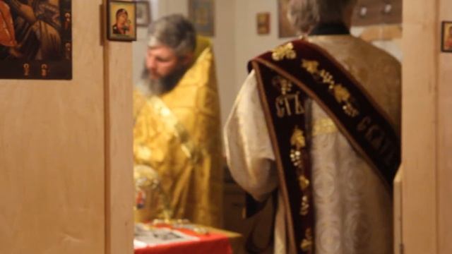 Литургия. Престольный праздник церковь Св. Владимира в Саскатуне с архиепископом Гавриилом. смотреть онлайн