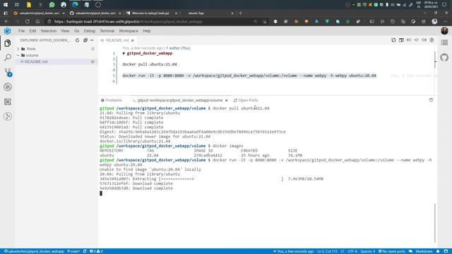 Configuración de un entorno de trabajo con Docker y Gitpod смотреть онлайн