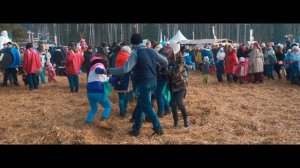 Масленичный флешмоб в Захарово.