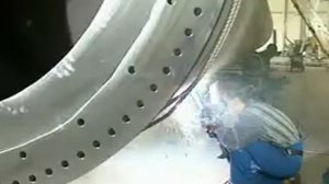 Автоматическая сварка под флюсом.