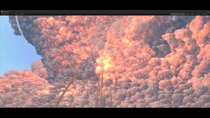 Yellowstone Supervolcano Eruption Simulation