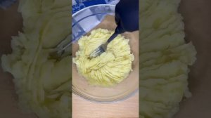 Рецепт с картошкой и моцарелла