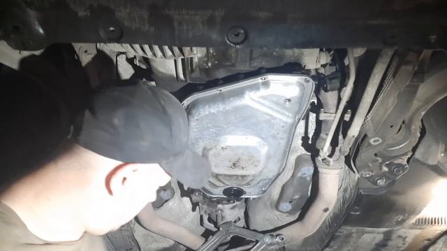 AUDI A5  устранение течи с разъема АКПП. смотреть онлайн