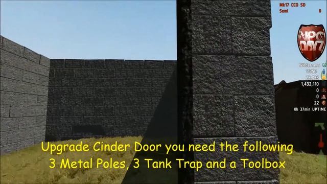 Wolverine DayZ Epoch Crafting Cinder Garage Doorway смотреть онлайн