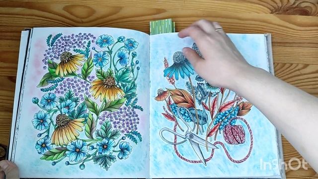 РАСКРАШЕННОЕ ЗА МЕСЯЦ / октябрь 2022 #раскраскидлявзрослых #раскраскиантистресс
