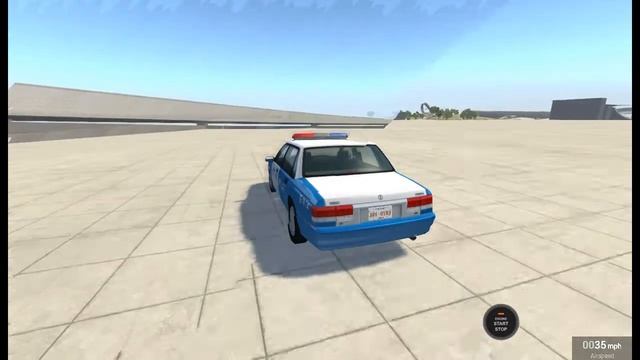 Crash Test -  Ibishu Pessima South Korean Police\\ BeamNG.drive смотреть онлайн