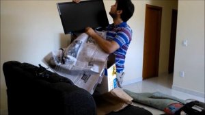 Unboxing e pequeno review do monitor LED AOC e2343F2k