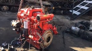 Запуск двигателя на DL 08 на Daewoo Doosan с замерами давления масла