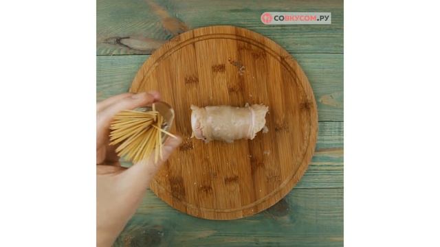 Куриные рулетики с сыром - Рецепты от Со Вкусом