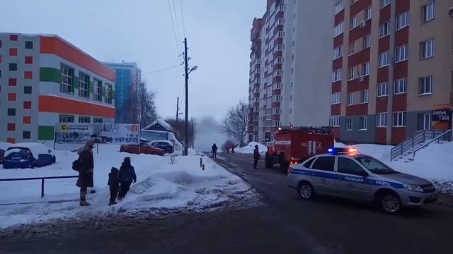 Порыв теплотрассы, кипяток