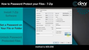 How to Password Protect Files and Folders – 7-Zip