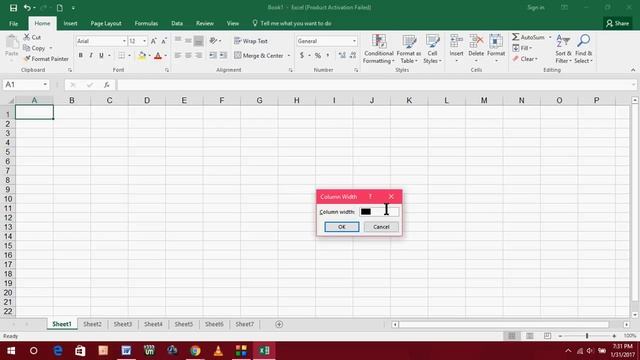 How to Rearrange Row Height & Column Width in MS Excel смотреть онлайн