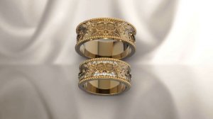 КОЛЬЦА ДЛЯ ВЕНЧАНИЯ «ВЕНЧАЛЬНАЯ ПЕСНЬ»