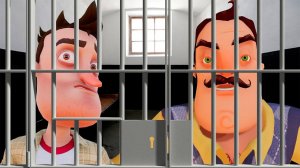 СБЕЖАЛИ ИЗ ТЮРЬМЫ!ИГРА ПРИВЕТ СОСЕД В ГАРРИС МОД! HELLO NEIGHBOR GARRY's MOD ПРОХОЖДЕНИЕ!ШОУ ХРИПЛЫХ