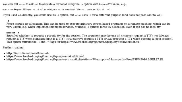 Unix & Linux: mussh no tty present and no askpass program specified (2 Solutions!!) смотреть онлайн