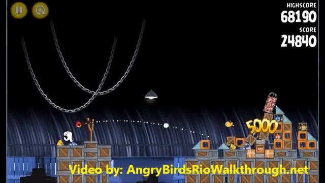Angry Birds Rio Level 2-12 Walkthrough смотреть онлайн
