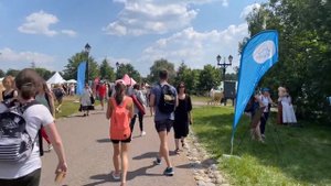 International Yoga Day Russia Moscow 4K Yoga Festival / Фестиваль День Йоги в Москве Парк Царицыно