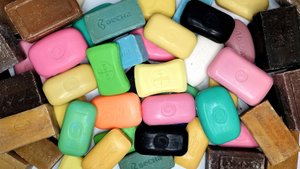 Распаковка нового мыла. Асмр хруст.  Unpacking soap. ASMR