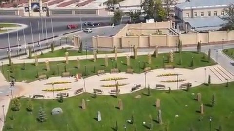 Древний ТАРАЗ с высоты птичьего полёта. Казахстан г. ТАРАЗ.