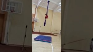 Выступление на гамаке (Крым 2021,воздушная гимнастика)