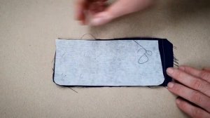 Обработка клапана кармана. Формирование канта. Bespoke технология.