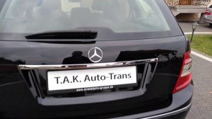 T.A.K. AUTO-TRANS MERCEDES C 180 KOMPRESSOR 156 KM W204 AVANTGARDE 2008R. TEL.696-398-390