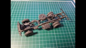 Сборка модели советского грузовика Зил-130 от avd в масштабе 1/43