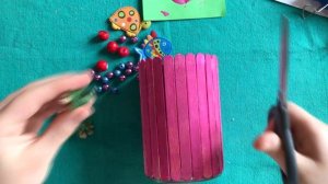 ПОДЕЛКИ ИЗ ПАЛОЧЕК для мороженого. ПОДАРОК своими руками из подручных материалов. (Эмилия)