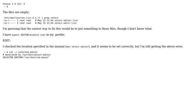 WARNING:root:could not open file '/etc/apt/sources.list.d/select-editr.list' on Ubuntu 16.04 смотреть онлайн