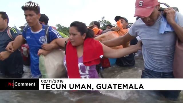 Третий караван мигрантов в США смотреть онлайн