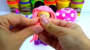 Пластилин Плей до набор Минни Парикмахерская для Минни. Play doh Minnie Bowtastic Stylin Set