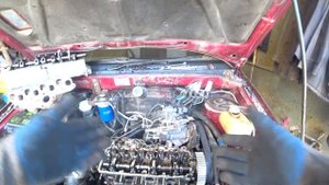 купил Mitsubishi RVR дымит пошли газы