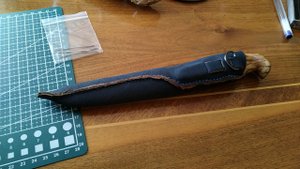 Ножны для финского ножа своими руками